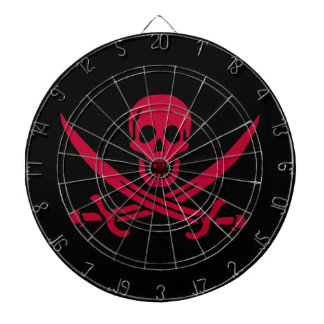 Diana Bandera pirata de Calico Jack con Cráneo y Espadas