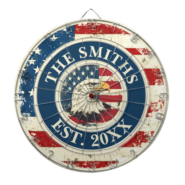 Diana Bandera Rusa Águila Personalizado Nombre Familia 4 (Frente)