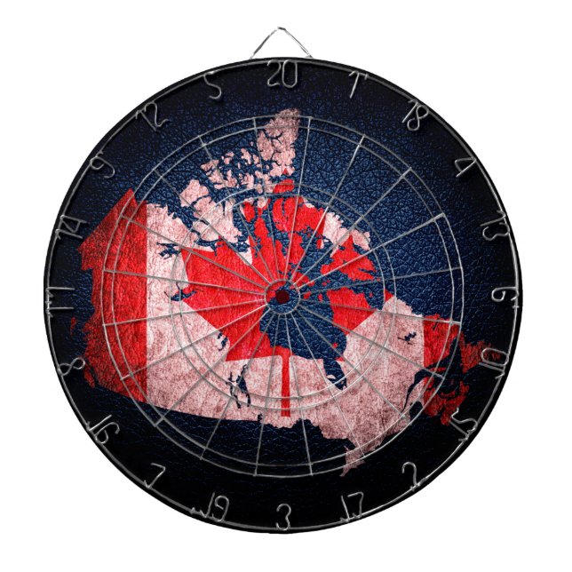 Diana Bandera y mapa de Canadá (Frente)