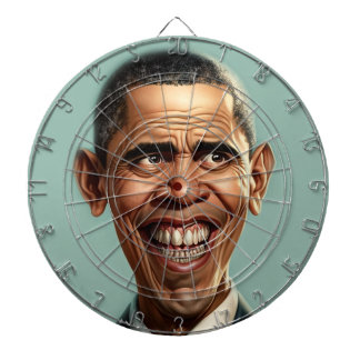 Diana Barack Obama Dartboard