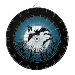 Diana Bats and Trees Against the Moon