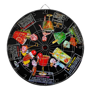 Diana Bebidas enojadas de los hombres de Martini del