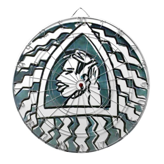 Diana Belleza africana Bongo arte tribal retrato masái (Frente)