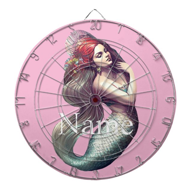 Diana Belleza de la sirena pelirroja Thunder_Cove (Frente)