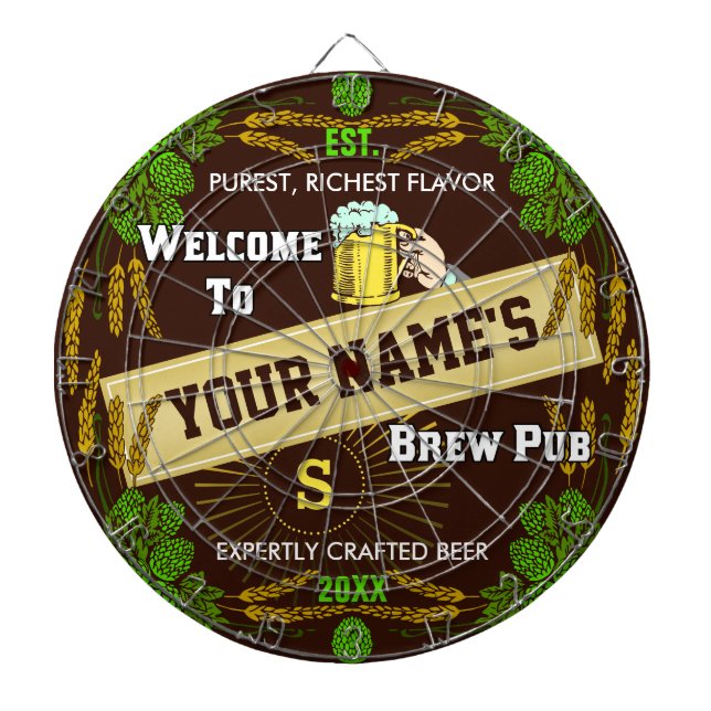 Diana Bienvenida personalizada a Brewpub: Hops Barley Be (Frente)