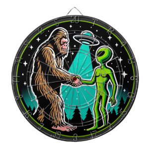 Diana Bigfoot Alien Alliance - Funny Scifi Cryptid