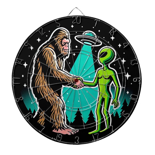 Diana Bigfoot Meets Alien (Frente)