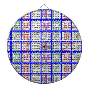 Diana Bingo Juego Patrones Grandes Cuadrícula