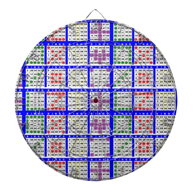 Diana Bingo Juego Patrones Grandes Cuadrícula (Frente)
