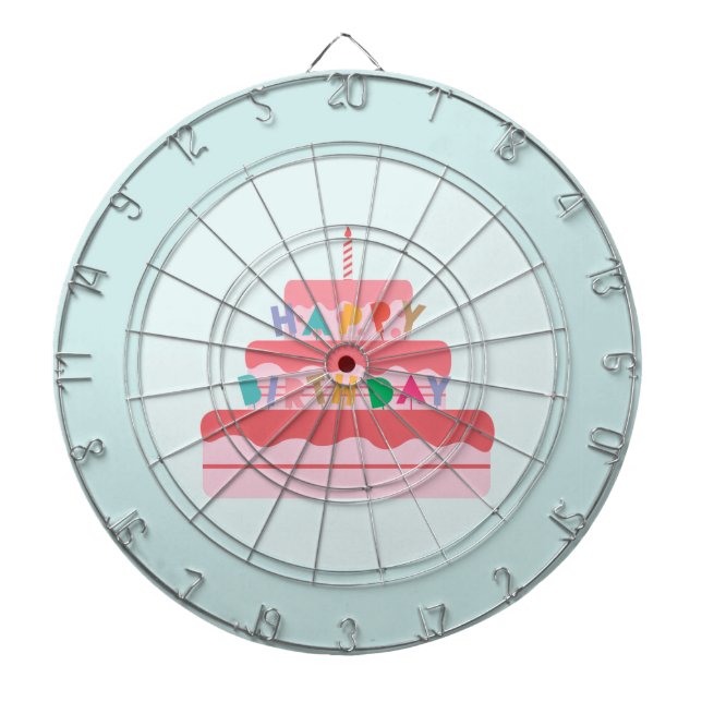 Diana Birthday Dartboard (Frente)