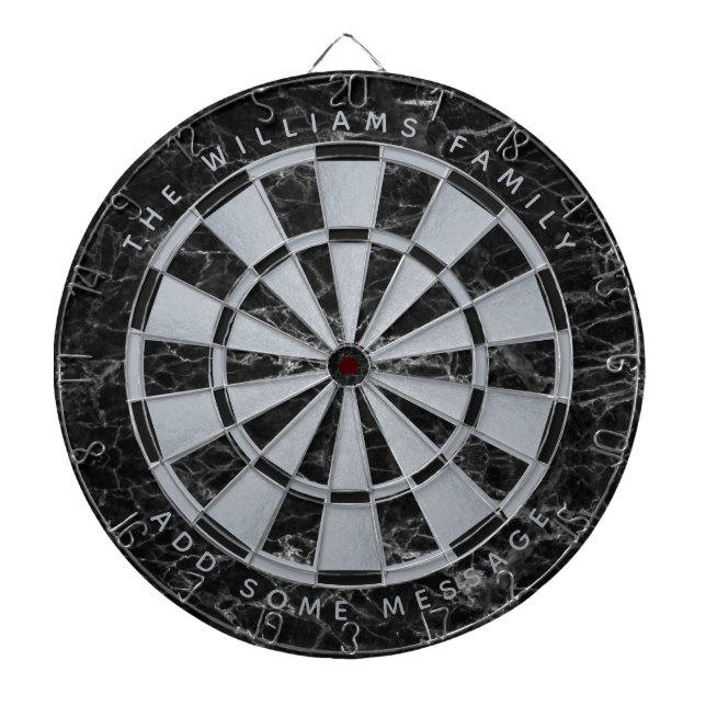 Diana Black Marble Faux Relieve metalizado plateado Fami (Frente)