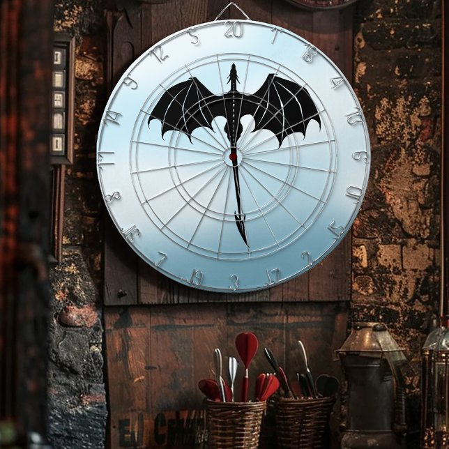 Diana Black Tribal Flight Dragon Fantasy Blue Sky (Subido por el creador)