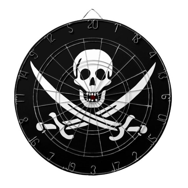 Diana Blanco, Bandera Pirata Calico Jack, Calavera y Cri (Frente)