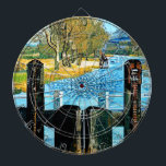 DIANA BLOQUE DE NARROWBOAT<br><div class="desc">Diseño artístico de las vistas desde las puertas cerradas del canal.</div>