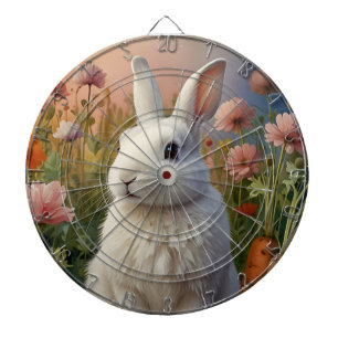 Diana Blossom Bunny & Carrot Patch Dart Board