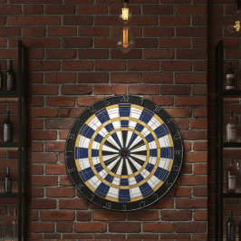 Diana Blue Gold Professional Dartboard Wall Art
