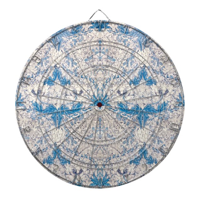 Diana Blue Honeysuckle (por William Morris) (Frente)