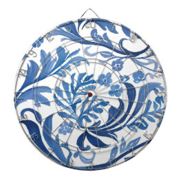 Diana Blue & White Floral Design | Chinoiserie Pattern