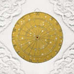 Diana Boho Gold Starlight<br><div class="desc">Patrón dorado estelar de brillantes estrellas en tamaños mixtos sobre un fondo oro/ocre antiguo puede cambiar a cualquier color. El tablero de boho Celestial agrega un pop de amarillo a la sala de juegos. ♡ Idyllfire</div>