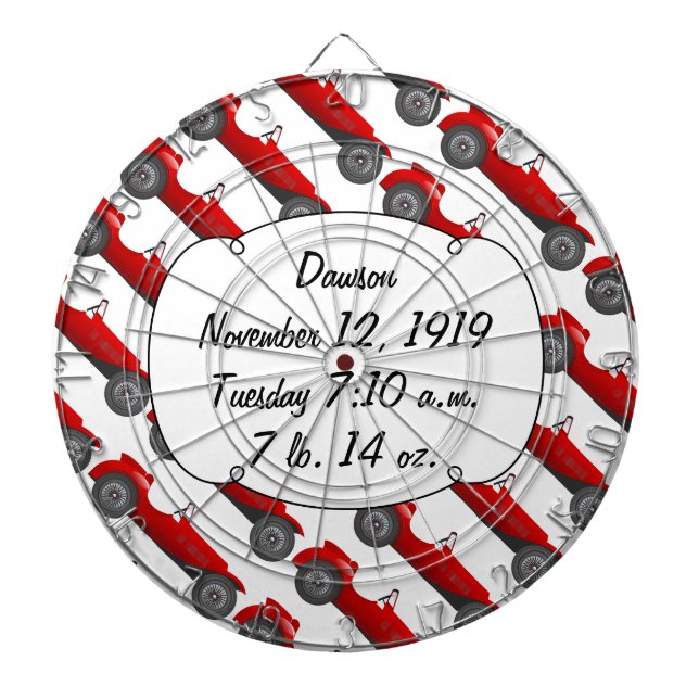 Diana Boys Room Classic Car Gifts Sweet Red Retro Car (Frente)