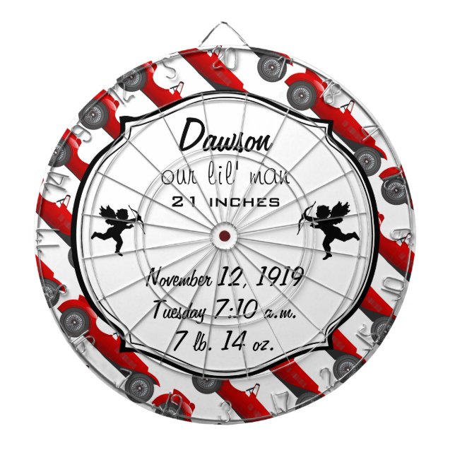 Diana Boys Room Classic Car Gifts Sweet Red Retro Car (Frente)