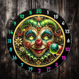 Diana Bright Retro Neon Dartboard para salas de juegos