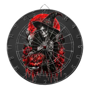 Diana Bruja Gótica Calabaza Halloween Gato Negro Espeluz