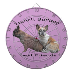 Diana Bulldoges franceses Dartboard