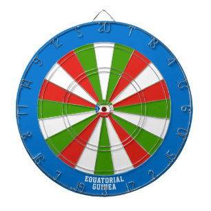 Diana Bullseye de patriota de bandera de Guinea Ecuatori