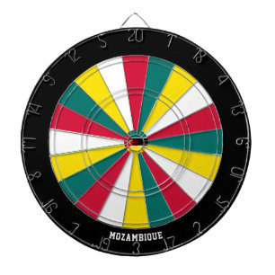 Diana Bullseye de patriota de bandera de Mozambique