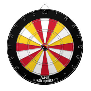 Diana Bullseye de patriota de bandera de Papúa Nueva Gui