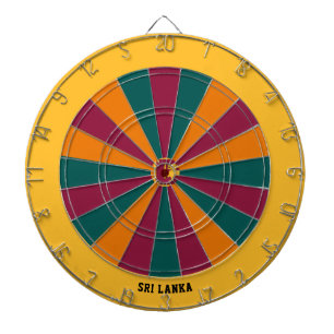 Diana Bullseye de patriota de bandera de Sri Lanka