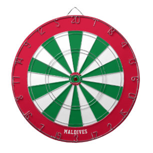 Diana Bullseye de patriota de la bandera de Maldivas