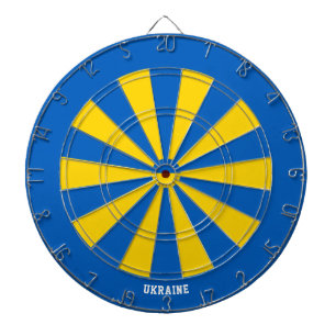 Diana Bullseye de patriota de la bandera de Ucrania