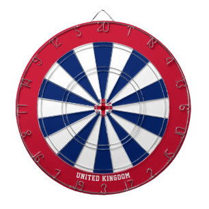 Diana Bullseye de patriota de la bandera del Reino Unido