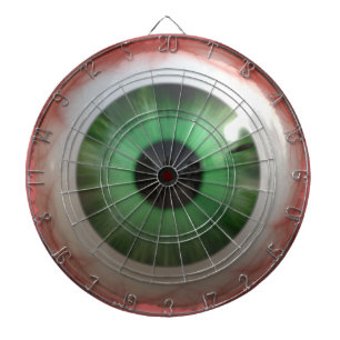 Diana BÚLLSEYE Gracioso, Freaky Green Eyeball Dartboard