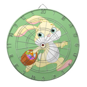 DIANA BUNNY DEL ESTE CON COLORIDA BASKET DE HUEVOS DEL E