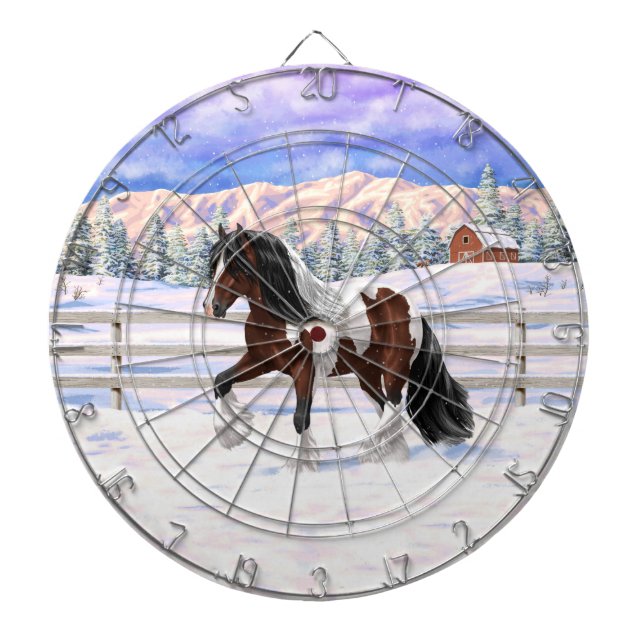 Diana Caballo del gitano Vanner Tinker Bay Pinto Brown S (Frente)