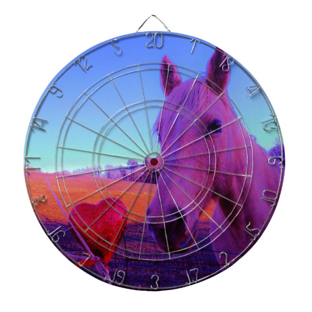 Diana Caballo marrón y corazón rojo (Frente)