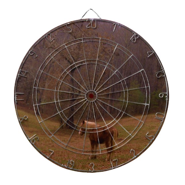 Diana Caballo marrón y rubio en un campo (Frente)