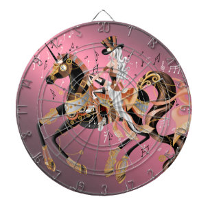 Diana Caballo Mecánico Steampunk & Lady Dartboard