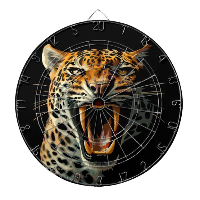Diana Cabeza de ataque ruidosa de leopardo (Frente)