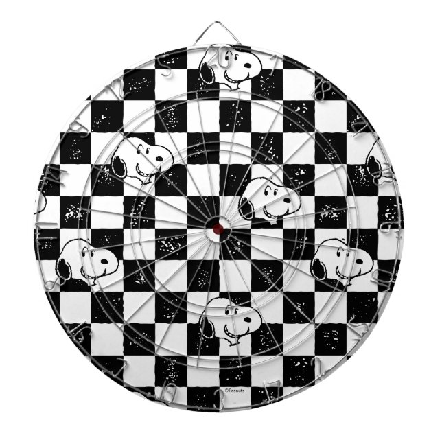 Diana Cacahuetes | Bandera de Snoopy Checkered (Frente)