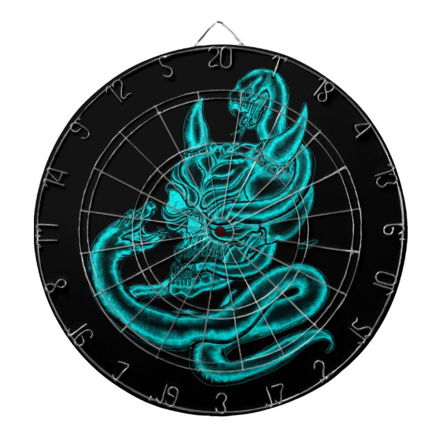 Diana Calavera - Cabeza malvada con serpiente (Frente)