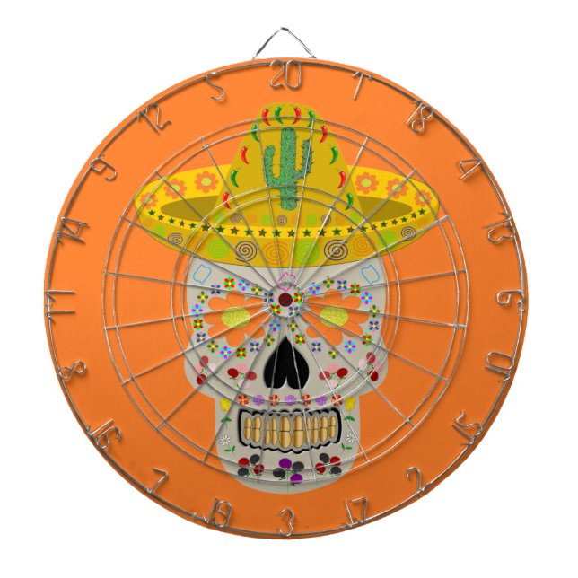 Diana Calavera del Día de Muertos Mexicano (Frente)