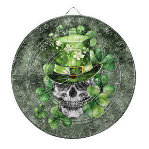 Diana Calavera vívida con ilustración de sombrero verde