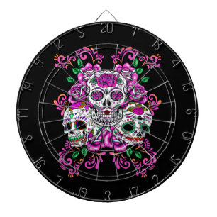 Diana Calaveras Azucareras de Triple Cráneo con Flores R