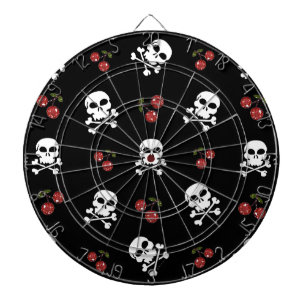 Diana Calaveras y Cerezas RAB Rockabilly en Negro