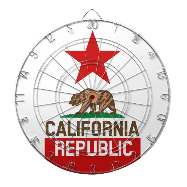 Diana CALIFORNIA Estrella roja de la bandera del Estado  (Frente)