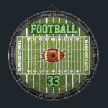 Diana Campo de fútbol personalizado multiobjetivo 2.0<br><div class="desc">¡Un tablero de dartboard divertido y asombroso inspirado en el fútbol! Perfecto para el fútbol o el fanático deportivo de la familia y totalmente personalizable para añadir nombres,  imágenes y más si lo desea. ¡Disfrútenlo!</div>